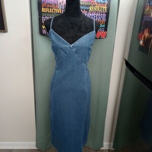 Divine Denim Mini Dress